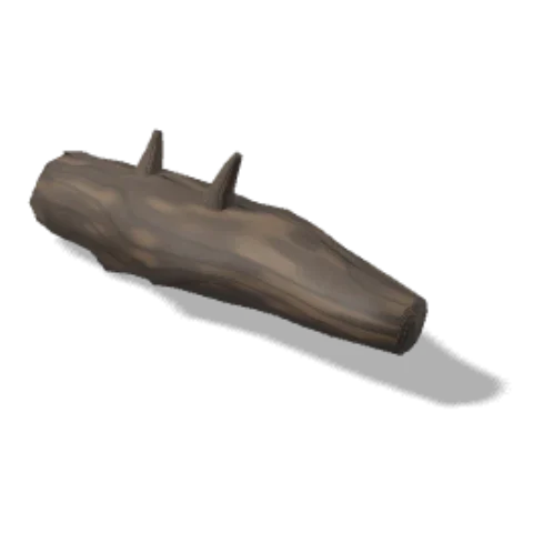Driftwood as drawn in the simulator