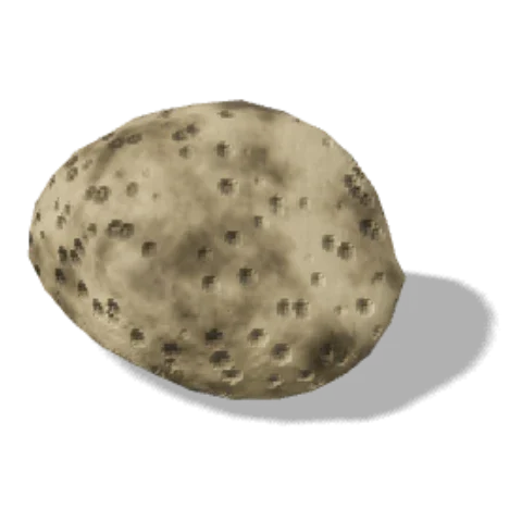 Tufa moss rock as drawn in the simulator